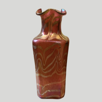 Ваза для цветов, Богемия, фабрика «Вдова Лётца», XX век